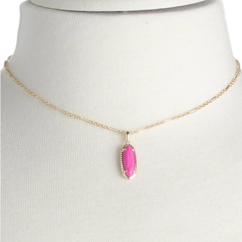 Kendra Scott Magenta Pendant Necklace